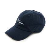 Scripted logo Cap
