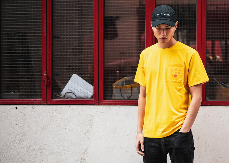 Concert Tour tee (yellow)