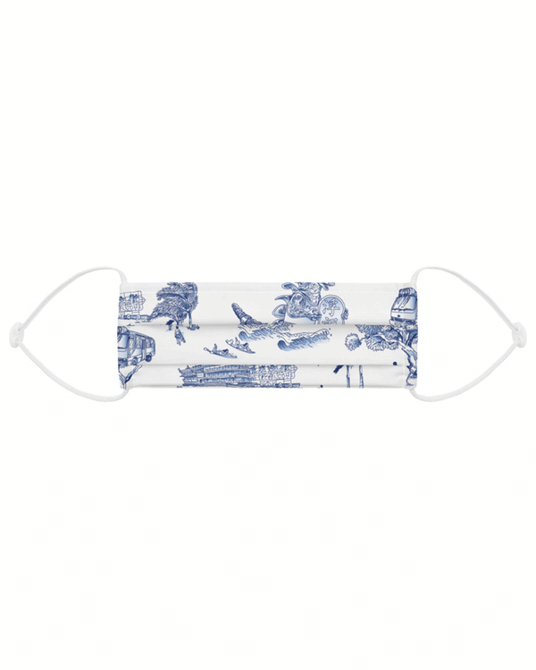 Chinoiserie Fabric Mask
