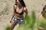Womens Black Sea trunks
