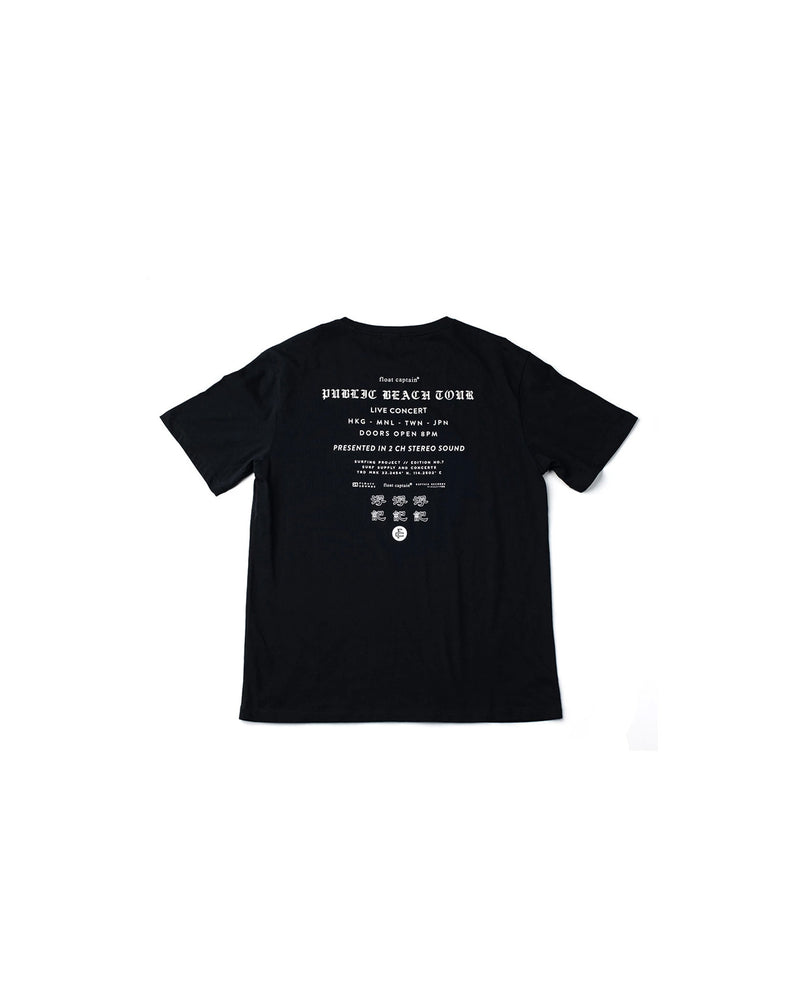 Concert Tour tee (Black)