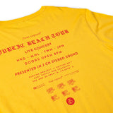 Concert Tour tee (yellow)